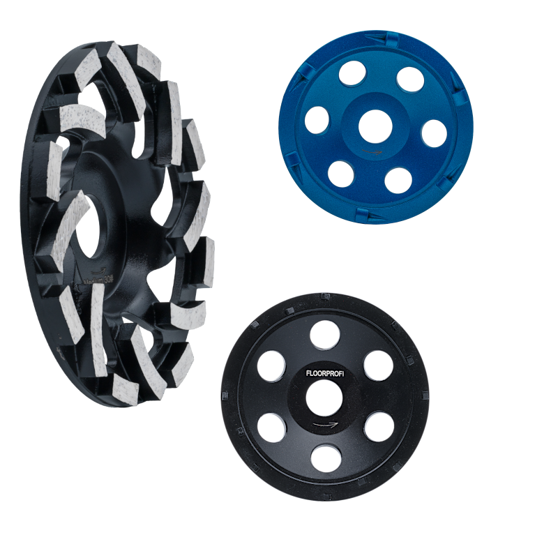 Diamond cup grinding wheels 125 mm