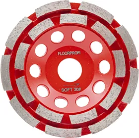 125mm diamond double row cup wheel for hard floors by Floorprofi
