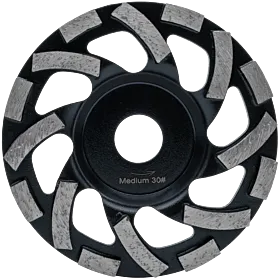 Komschijf turbo 125 mm diamant binding 30 asgat 22.23 mm