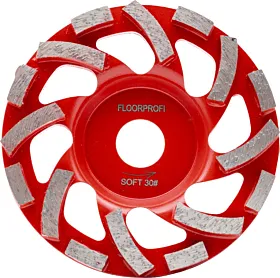 125mm diamond turbo cup wheel for hard floors by Floorprofi